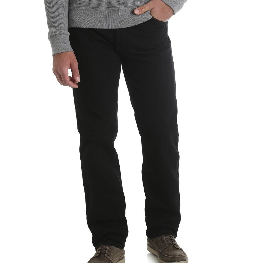 NWT W38 L29 Rustler Wrangler Men's Regular Fit Straight Leg Denim Jeans 38X29 CB